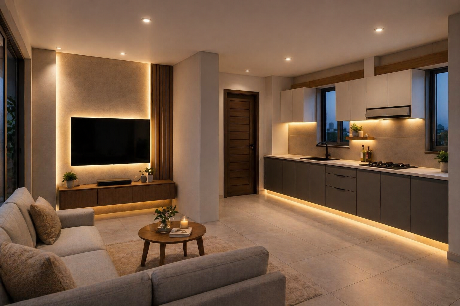Urban Glow residential project by ZAZZ Interiors in Colombo