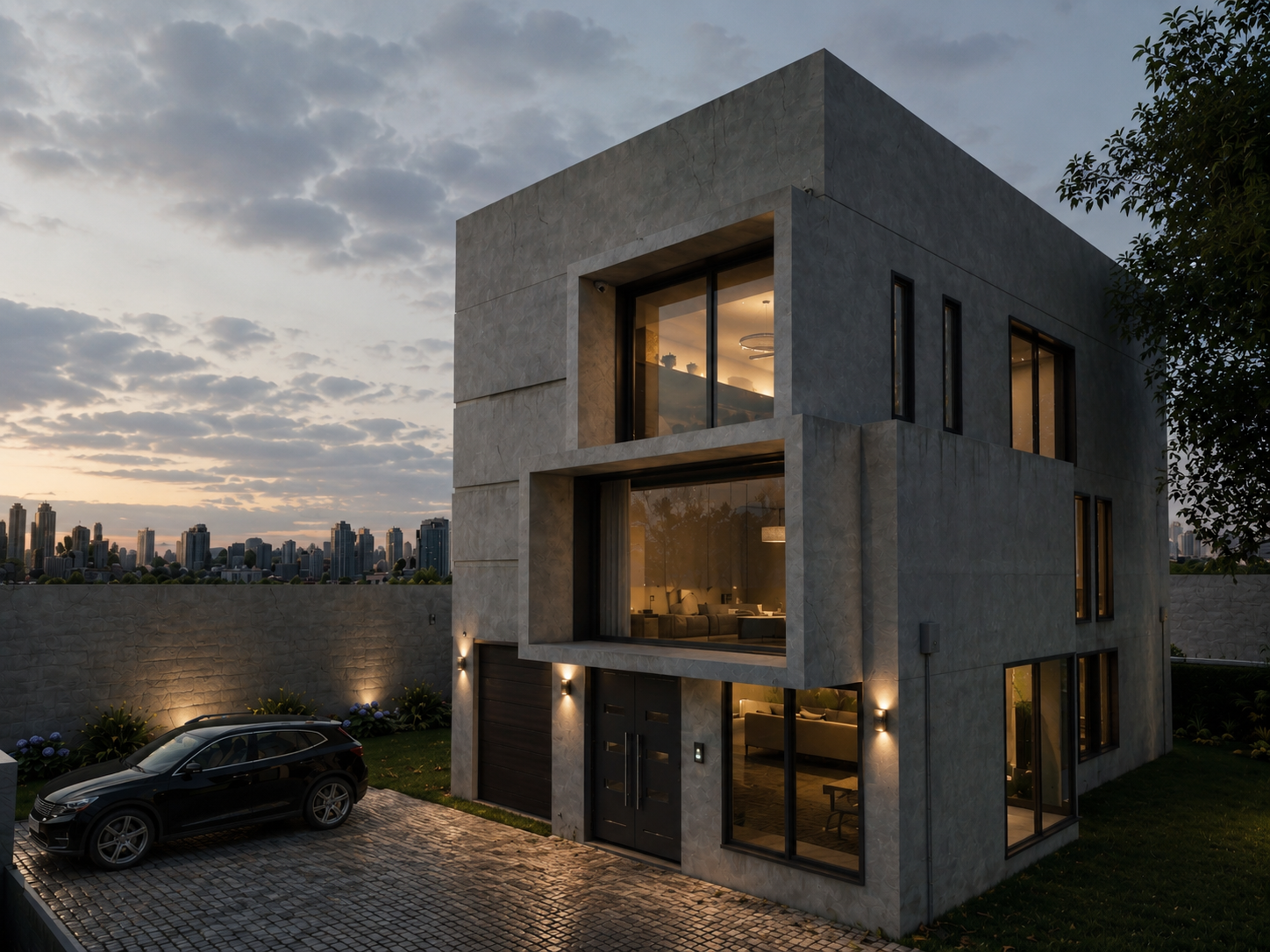 Gem Haven exterior design project by ZAZZ Interiors in Ratnapura